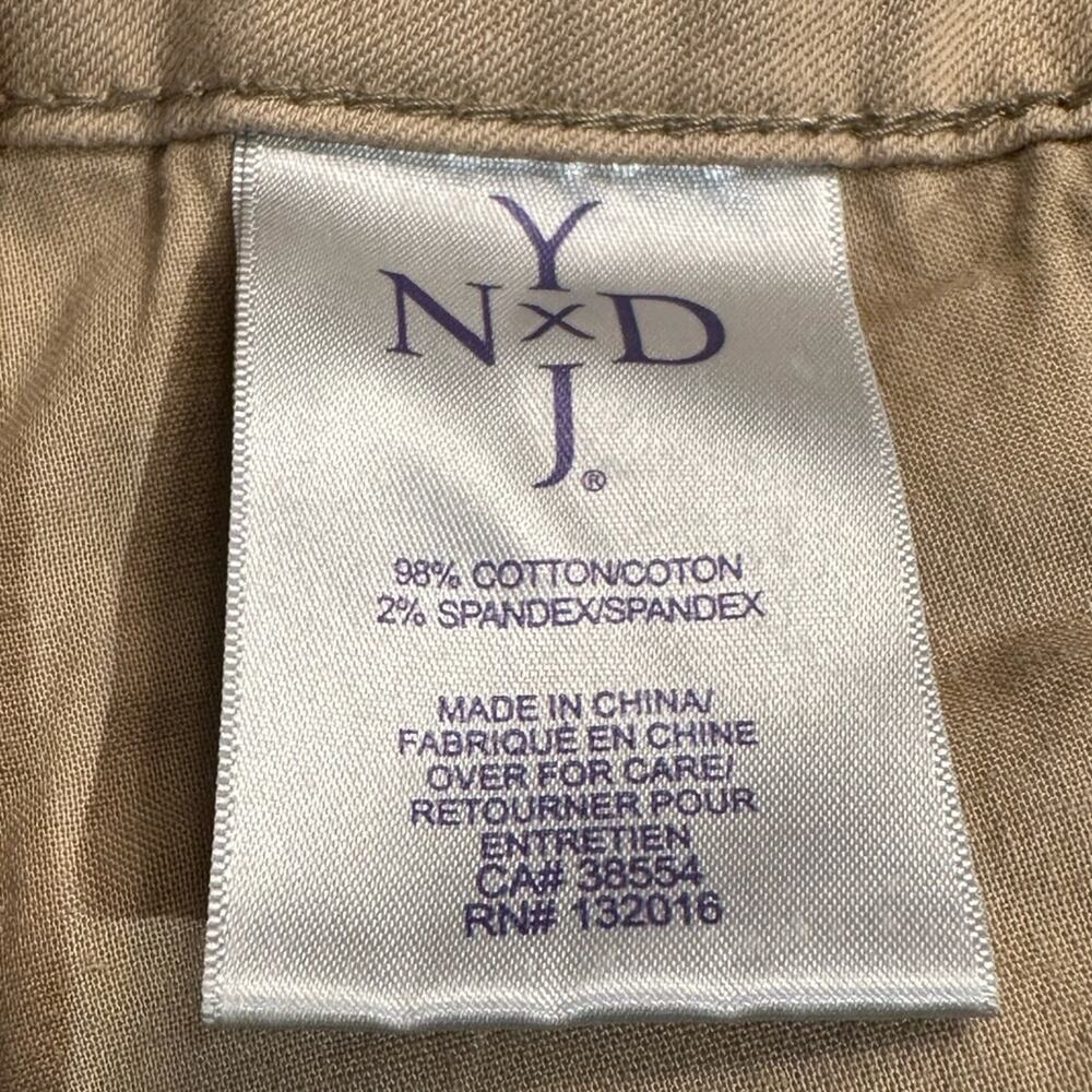 NYDJ Womens Size 12/34 Petite with 28" Inseam  Khaki Classic Jeans Lift and Tuck - Picture 7 of 9